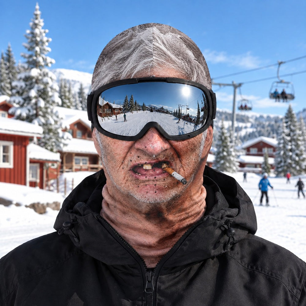 Skidmask Fimpen i backen